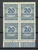 Deutsche Reich Infla 4er Block Deutsche Reich Infla 4er Block 319 W b postfrisch gepr. Oechsner MiNr. 319 W b postfrisch gepr. Oechsner -