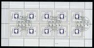 Bund Zehnerbogen Bund Zehnerbogen 2685 Bonn Ersttagssonderstempel MiNr. 2685 Bonn Ersttagssonderstempel -