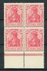 Deutsches Reich 4er Block Unterrand Deutsches Reich 4er Block Unterrand 71 postfrisch gepr. Jäschke MiNr. 71 postfrisch gepr. Jäschke -