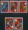 Zentralafrika Zentralafrika 1287-1291 postfrisch Olympiade 1988 MiNr. 1287-1291 postfrisch Olympiade 1988 -