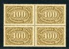Deutsches Reich Infla 4er Block Deutsches Reich Infla 4er Block 222 d postfrisch gepr. Infla MiNr. 222 d postfrisch gepr. Infla -