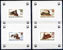 Zentralafrika Sonderblocks Zentralafrika Sonderblocks 648-651 B postfrisch Eisenbahn MiNr. 648-651 B postfrisch Eisenbahn -