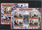 Zentralafr. Rep. Klb Zentralafr. Rep. Klb 3822-3825, Block 979 postfrisch Eisenbahn MiNr. 3822-3825, Block 979 postfrisch Eisenbahn -