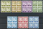 Bund DS Bedeutende Deutsche Bund DS Bedeutende Deutsche 347-355 x postfrisch 4er Blöcke MiNr. 347-355 x postfrisch 4er Blöcke -