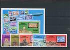Zentralafr. Rep. Zentralafr. Rep. 488-492, Block 18 postfrisch Zeppelin MiNr. 488-492, Block 18 postfrisch Zeppelin -