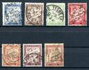 Frankreich Portomarke Frankreich Portomarke 28-34 x gestempelt MiNr. 28-34 x gestempelt -