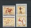 Algerien Algerien 444-447 postfrisch Felszeichnungen MiNr. 444-447 postfrisch Felszeichnungen -