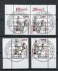 Bund Bund 2314 gestempelt Frankfurt, alle 4 Ecken MiNr. 2314 gestempelt Frankfurt, alle 4 Ecken -