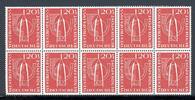 Bund 10er Block Bund 10er Block 218 postfrisch MiNr. 218 postfrisch -