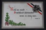 AK Deutschland Noch nie ward Deutschland überwunden, usw. 1915 gebraucht -