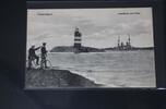 AK Friedrichsort Leuchtturm und Hafen ungebraucht -