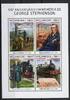 Mocambique KB mit Mocambique KB mit 9831-34 postfrisch Eisenbahn MiNr. 9831-34 postfrisch Eisenbahn -