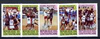 Zentralafr. Rep. Zentralafr. Rep. 653-657 postfrisch Olympia 1980 Moskau MiNr. 653-657 postfrisch Olympia 1980 Moskau -