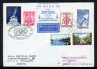 Österreich Österreich 854 Olympia Sonderflug mit australischer Zusatzfrankatur MiNr. 854 Olympia Sonderflug mit australischer Zusatzfrankat -