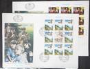 Jugoslawien Jugoslawien 2712-2713 gestempelt als Kleinbogensatz als FDC MiNr. 2712-2713 gestempelt als Kleinbogensatz als FDC -