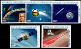 Zentralafrikanische Republik Zentralafrikanische Republik 1203 B-1207 B postfrisch MiNr. 1203 B-1207 B postfrisch -