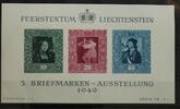 Liechtenstein Liechtenstein Block 5 postfrisch MiNr. Block 5 postfrisch -