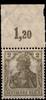 Deutsches Reich Deutsches Reich 102POR postfrisch MiNr. 102POR postfrisch -