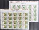 Liechtenstein Kleinbogensatz Liechtenstein Kleinbogensatz 1190-1191 postfrisch CEPT MiNr. 1190-1191 postfrisch CEPT -
