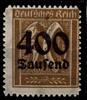 Deutsches Reich Deutsches Reich 299 postfrisch f56 MiNr. 299 postfrisch f56 -