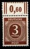 Alliierte Besetzung Alliierte Besetzung 913W OR postfrisch MiNr. 913W OR postfrisch -