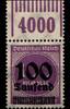 Deutsches Reich Deutsches Reich 289b OPD a W OR postfrisch 1/11/1 MiNr. 289b OPD a W OR postfrisch 1/11/1 -