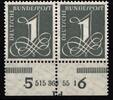 BRD Bund BRD Bund 226x DZ HAN postfrisch mit Druckerzeichen und HAN MiNr. 226x DZ HAN postfrisch mit Druckerzeichen und HAN -