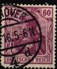 Deutsches Reich Deutsches Reich 92 Ia gestempelt tief geprüft Jäschke BPP, aber Mängel MiNr. 92 Ia gestempelt tief geprüft Jäschke BPP, aber Män -