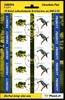 Österreich Österreich 2716 und 2717 gestempelt Folienblatt / Tierschutz MiNr. 2716 und 2717 gestempelt Folienblatt / Tierschutz -