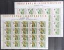 Liechtenstein Kleinbogensatz Liechtenstein Kleinbogensatz 1190-1191 postfrisch CEPT MiNr. 1190-1191 postfrisch CEPT -