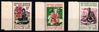 Mauretanien Mauretanien III-V Typ I postfrisch Internationales Flüchtlingsjahr (1960) MiNr. III-V Typ I postfrisch Internationales Flüchtlin -