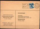 Schweiz 504 auf Brief Werbestempel Olympische Winterspiele 1948 -