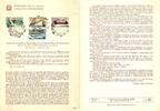 Italien 958-961 auf Amtsblatt Olympische Winterspiele 1956 -
