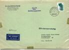 BRD 1448 auf Brief portogerechte Blinden-Luftpostsendung -