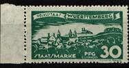 Württemberg Württemberg 275 postfrisch vom Rand MiNr. 275 postfrisch vom Rand -