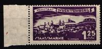 Württemberg Württemberg 279 postfrisch vom Rand MiNr. 279 postfrisch vom Rand -