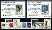 St. Vincent St. Vincent 1949-1958 und Block 202 und 203 postfrisch Olympische Spiele MiNr. 1949-1958 und Block 202 und 203 postfrisch Olympi -
