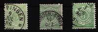 Württemberg Württemberg 44 a, b, ba gestempelt Winkler bzw. Thoma BPP MiNr. 44 a, b, ba gestempelt Winkler bzw. Thoma BPP -