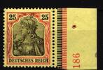 Deutsches Reich Deutsches Reich 73 HAN mit Falz HAN 186, gefaltet MiNr. 73 HAN mit Falz HAN 186, gefaltet -