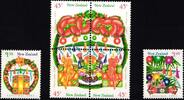 Neuseeland Neuseeland 1298-1303 postfrisch Viererblock / Weihnachten MiNr. 1298-1303 postfrisch Viererblock / Weihnachten -