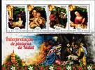 Guinea Bissau Guinea Bissau 7414-7417 postfrisch Kleinbogen / Weihnachten MiNr. 7414-7417 postfrisch Kleinbogen / Weihnachten -