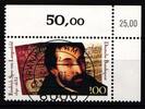 BRD Bund BRD Bund 1503 gestempelt Eckrand Sonderstempel Frankfurt KBWZ Gummi MiNr. 1503 gestempelt Eckrand Sonderstempel Frankfurt KBWZ G -