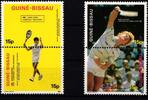 Guinea Bissau Guinea Bissau 909-912 postfrisch Paare / Tennis MiNr. 909-912 postfrisch Paare / Tennis -