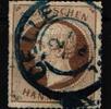 Hannover Hannover 25 y gestempelt guter Durchstich MiNr. 25 y gestempelt guter Durchstich -
