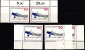 BRD BRD 878 postfrisch Ecke 1-4, FN 1-2 MiNr. 878 postfrisch Ecke 1-4, FN 1-2 -