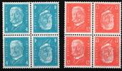 Deutsches Reich Deutsches Reich 454, 466 postfrisch 4er Block MiNr. 454, 466 postfrisch 4er Block -