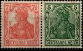 Deutsches Reich Deutsches Reich Zd W6 mit Falz MiNr. Zd W6 mit Falz -