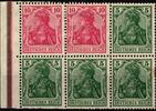 Deutsches Reich Deutsches Reich H-Blatt 23 B mit Falz rechts mit braunem Fleck MiNr. H-Blatt 23 B mit Falz rechts mit braunem Fleck -