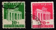 Alliierte Besetzung Alliierte Besetzung 101-102 gestempelt Bi-Zone MiNr. 101-102 gestempelt Bi-Zone -
