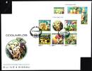 Guinea Bissau Guinea Bissau 10293-10297 und Block 1771 gestempelt Kleinbogen als FDC MiNr. 10293-10297 und Block 1771 gestempelt Kleinbogen al -